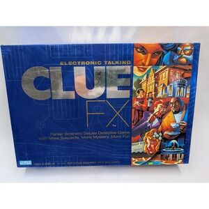 Parker Brothers Clue FX Electronic Talking Board Game Deluxe Detective Game
